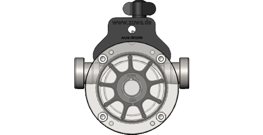 Impellerpumpen für Bohrmaschine, ZUWA Nirostar 30 + 60 + 90 Liter