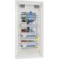 Preview: Anschlussfertiger Stromverteiler, UP, 132385, VDE DIN 18015, Elektro, Wohnungsverteiler, Hausverteiler, Elektroinstallation