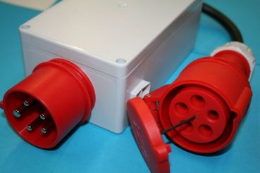 Drehfeldüberwachung, 3917, 400V bis 7,5KW, mit Cecon-Stecker, Drehfeldumschaltung, Unfallsicherheit, Drehrichtung, Schutzgerät, Holzspalter, Hydraulikmotor