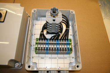 Netz - Notnetz Umschalter, Sontheimer U4/400V/NS/Z64, 63A, 4pol., EATON, ABB, Netzersatz, Strom Aggregat