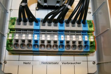 Netz - Notnetz Umschalter, Sontheimer U4/400V/NS/Z64, 63A, 4pol., EATON, ABB, Netzersatz, Strom Aggregat