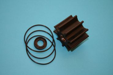 Ersatz Impeller - SET Perbunan, ZUWA Pumpe B, 60L, 112111100KIT, für "Pumpe mit Motor" , für UNISTAR/COMBISTAR/NIROSTAR 2001-B, Dichtring, Impellerpumpe, Pumpe, Impellerpumpe, Hauswasserpumpe, Druckpumpe, Gartenpumpe, Abwasserpumpe, Brunnenpumpe, Entw
