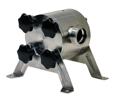 Impellerpumpe für Bohrmaschine, Nitrostar 2001-B, Perbunan® (NBR), 60 l/min, max. Drehzahl 3000 min, Art. Nr. 132181100, Oelpumpe, Melassepumpe, Ölpumpe, Bohrmaschinenpumpe, Dieselpumpe, Adblue Pumpe