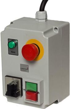 MotorStarter 0018, bis 7,5KW, Hauptschalter, EIN-AUS, Not-Aus, U, Kontrolllampe, Motorschalter, Sterndreieckstarter