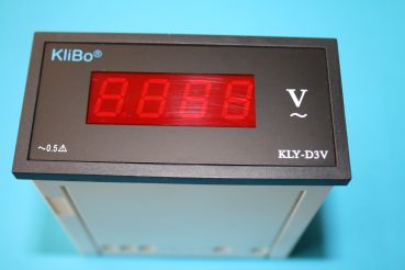 Einbau Voltmeter, Klinger + Born KLY-D3V