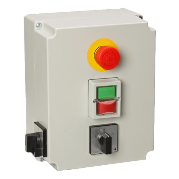 Motorstarter, bis 7,5KW, 4088, Hauptschalter, mit Wendeschalter, mit Not-Aus, mit Unterspannngsauslöse, Motorschutz, Elektromotor, Drehstrommotor