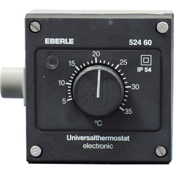 Allzweck - Thermostat, Eberle AZT-A, 115600, aP,  IP54, 5-35 C°, Thermoschalter, Temperatur, Wandthermostat