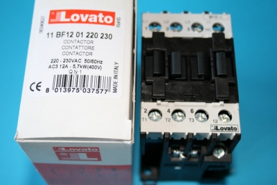 Leistungsschütz als Motorschütz Lovato BF12 01 A024V 5,7KW 3H+1Ö, 005684
