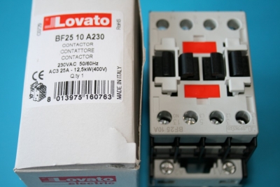Leistungsschütz als Motorschütz Lovato BF25 10 A230V 12,5KW 3H+1S, 004049