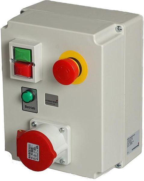 MotorStarter, 0021, bis 8KW, EIN-AUS, Not-Aus, Unterspannung, Kontrolllampe, CEE, Motorschalter, Motor