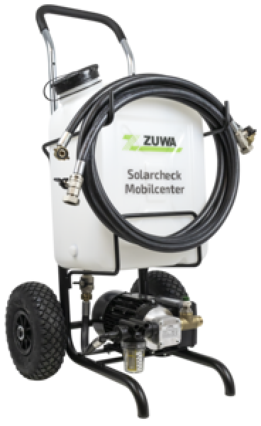 SOLAR Spülstation, Spülprofi Mobilcenter KOMPAKT, 134052V11, 230V, Impellerpumpe Unistar 2000-A, Pumpe, Solaranlage, Kühlmittel, Solarflüssigkeit, Frostschutz