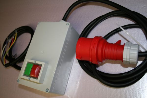 Motoranschlusseinheit, bis 7,5KW, 3916, Motorschalter, Kreissäge, Kappsäge, Elektromotor