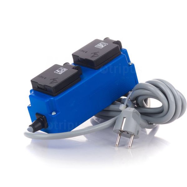 Einschaltautomatik ALV 2 mit 2 Schuko-Steckdosen Einsatz: Staubabsaugungen, Staubsauger, Arbeitslicht, Absaugung, Beleuchtung, Gebläse Einschaltautomatik ALV 2 mit 2 Schuko-Steckdosen Einsatz: Staubabsaugungen, Staubsauger, Arbeitslicht, Absaugung, Beleuchtung, Gebläse