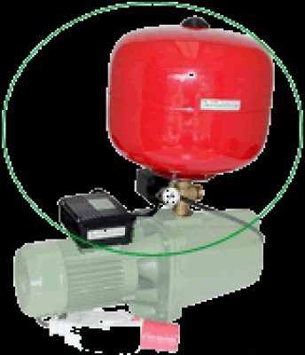 Pumpensteuerung ZUWA ZUmatik 16 90 16, 400V, 1-5bar, 24 Liter, Drucksteuerung, Druckschalter