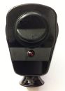 Winkelstecker, AWA-LK, schwarz mit Schalter + Kontrolllampe, Stecker, Schalter